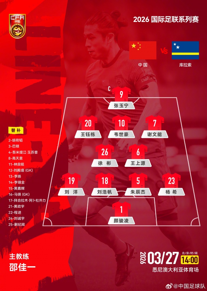 百家乐-国足首发俱乐部分布：海港、泰山、浙江队各2人，留洋球员徐彬